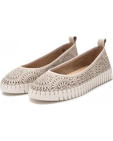 Sabrinas de Mulher CARMELA BAILARINA DE PIEL CONFORT Y PLANTILLA EXTRAIBLE BEIGE