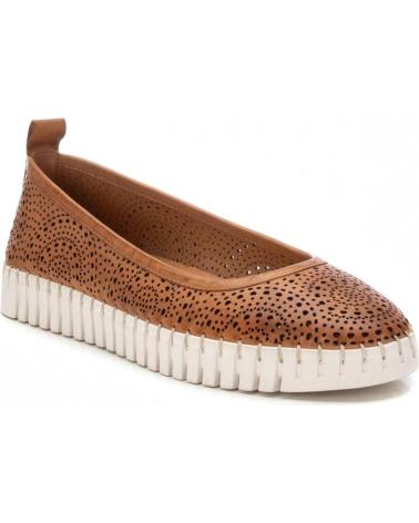 Woman Flat shoes CARMELA BAILARINA DE PIEL CONFORT Y PLANTILLA EXTRAIBLE CAMEL