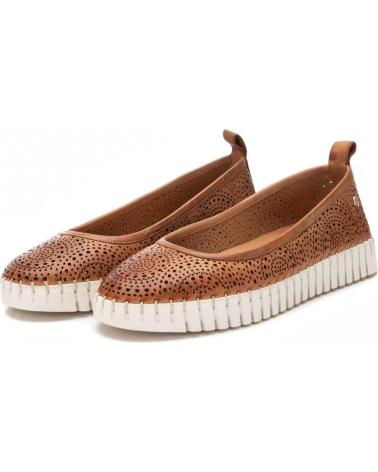 Woman Flat shoes CARMELA BAILARINA DE PIEL CONFORT Y PLANTILLA EXTRAIBLE CAMEL