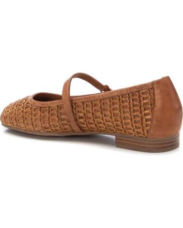 Woman Flat shoes CARMELA BAILARINA CON CIERRE HEBILLA Y SULA DE GOMA CAMEL