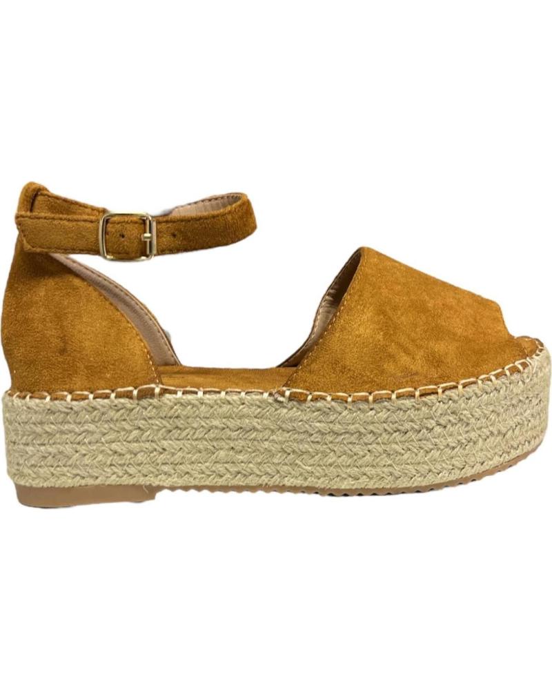 Sandales pour Femme CALZADOMANIA SANDALIA ESPARTO CAMEL