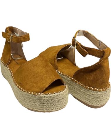 Sandales pour Femme CALZADOMANIA SANDALIA ESPARTO CAMEL