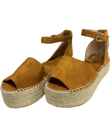 Sandales pour Femme CALZADOMANIA SANDALIA ESPARTO CAMEL