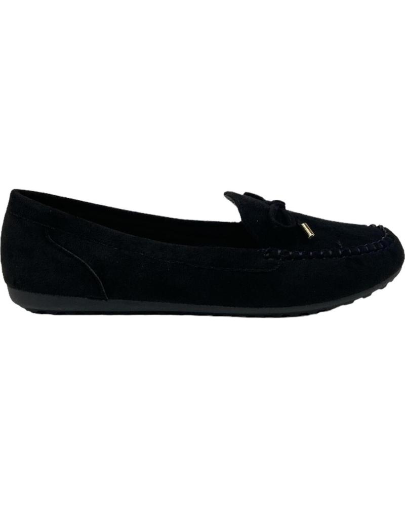 Halbschuhe für Damen CALZADOMANIA MOCASIN SERRAJE NEGRO