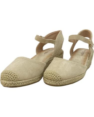 Sandales pour Femme CALZADOMANIA SANDALIA ESPARTO 3 CUERDAS BEIG