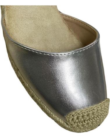 Sandalias de Mujer CALZADOMANIA SANDALIA ESPARTO 3 CUERDAS PLATA