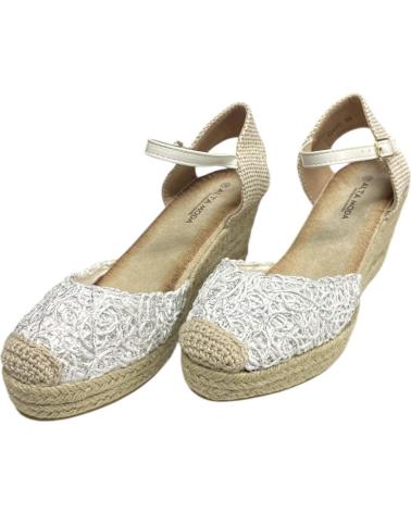Sandalias de Mujer CALZADOMANIA SANDALIA ENTRE LAZADA BLANCO