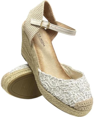 Sandalias de Mujer CALZADOMANIA SANDALIA ENTRE LAZADA BLANCO