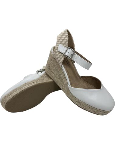 Sandalias de Mujer CALZADOMANIA SANDALIA ESPARTO 5 CUERDAS BLANCO