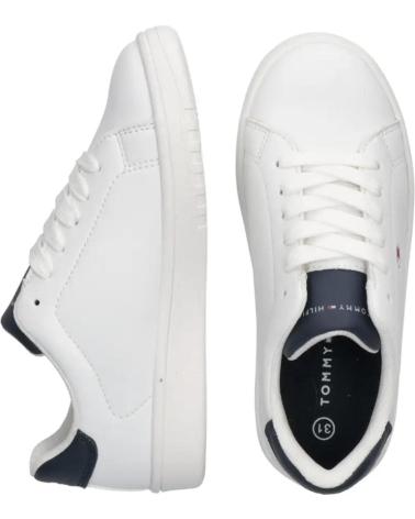 TOMMY HILFIGER DEPORTIVA CASUAL T3X9-33848 COLOR BLANCO