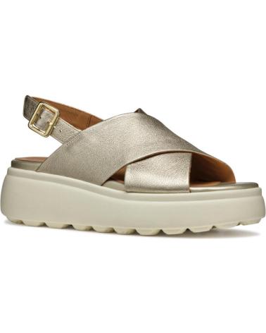 Sandalen für Damen GEOX SANDALIA CRUZADA DE C2012 LT GOLD