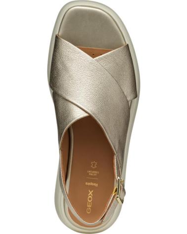 Sandalen für Damen GEOX SANDALIA CRUZADA DE C2012 LT GOLD