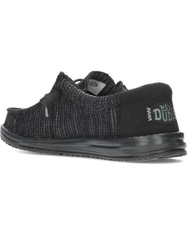Mocassins-De-Hombre-HEY-DUDE-ZAPATOS-PARA-HOMBRE-HEYDUDE-WALLY-STRETCH-SOX-HD41898-BLACK