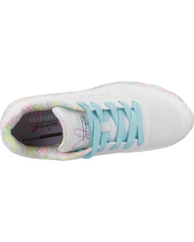 Deportivas de Niña SKECHERS ZAPATILLAS NINA MODELO UNO LITE COLOR BLANCO WPTQ