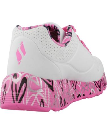 Deportivas de Niña SKECHERS ZAPATILLAS NINA MODELO UNO LITE COLOR BLANCO WHP
