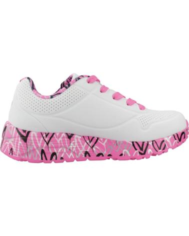 Deportivas de Niña SKECHERS ZAPATILLAS NINA MODELO UNO LITE COLOR BLANCO WHP