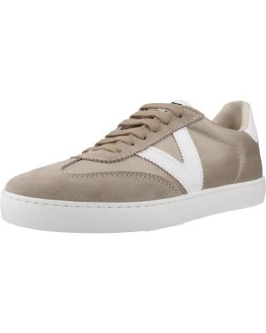 Esportes  de Mulher VICTORIA ZAPATILLAS MUJER MODELO BERL COLOR MARRON VISON
