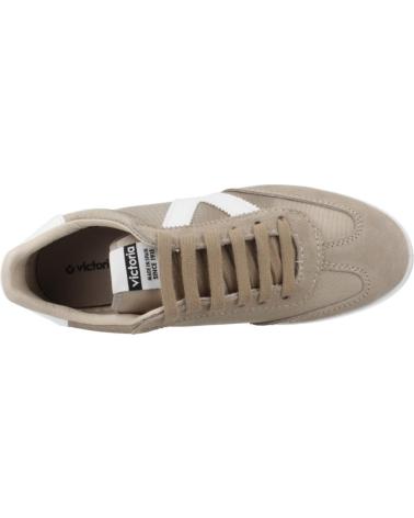 Esportes  de Mulher VICTORIA ZAPATILLAS MUJER MODELO BERL COLOR MARRON VISON