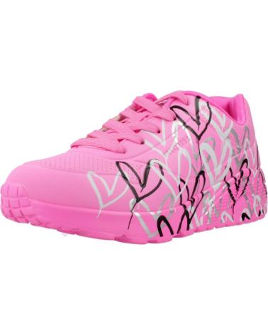 SKECHERS UNO LITE - METALLIC ROSA HPMT HPMT