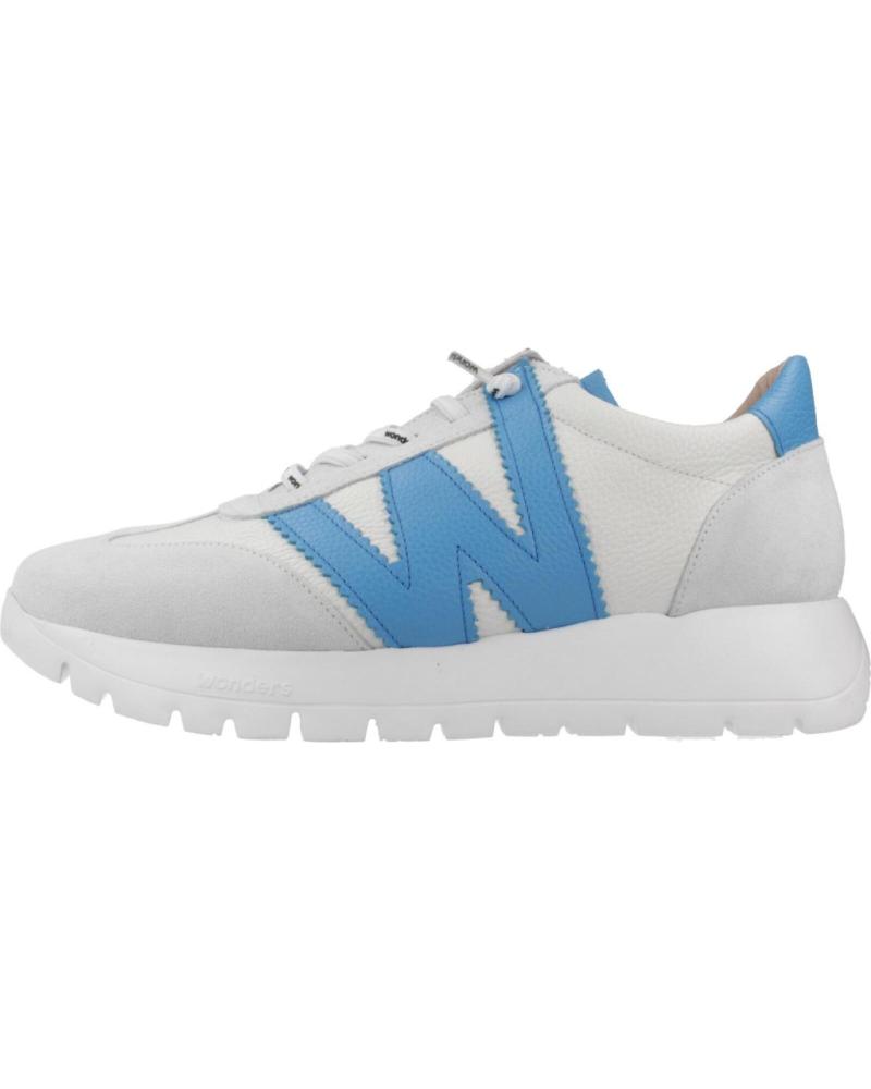 WONDERS ZAPATILLAS MUJER MODELO A2476 COLOR GRIS LAGGON