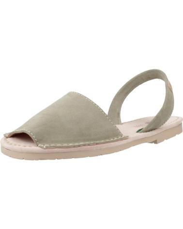 Sandali per Donna CASTELL SANDALIAS MUJER MODELO 1097C COLOR VERDE SALVIA
