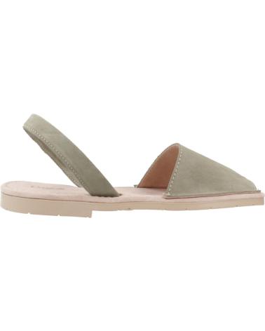 Sandali per Donna CASTELL SANDALIAS MUJER MODELO 1097C COLOR VERDE SALVIA