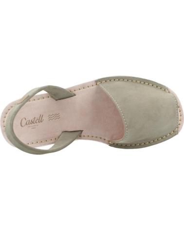 Sandali per Donna CASTELL SANDALIAS MUJER MODELO 1097C COLOR VERDE SALVIA