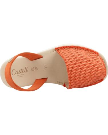 Woman Sandals CASTELL SANDALIAS MUJER MODELO 1097C COLOR NARANJA NRANJA