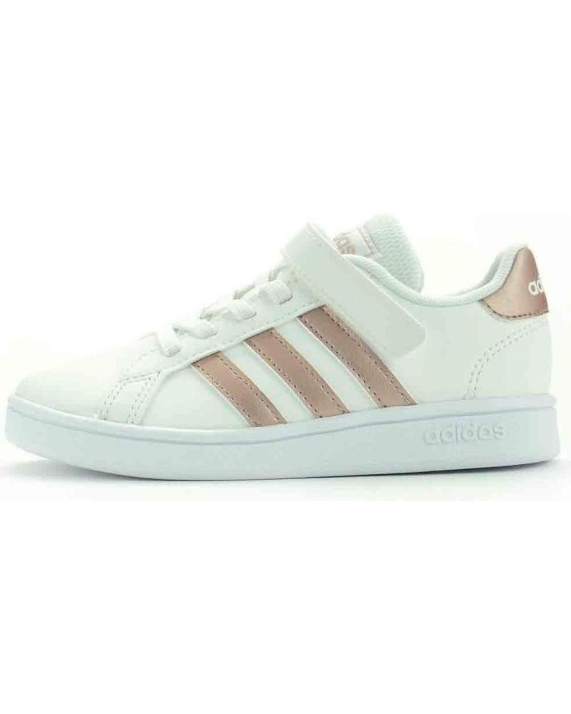 Trainers-De-Niña-ADIDAS-GRAND-COURT-C-EF0107-BLANCO---ROSA