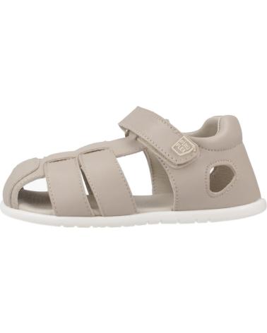 Sandali per Bambino PIRUFIN SANDALIAS NINO PIRUFLEX MODELO PF393 2 COLOR BEIS BEIG