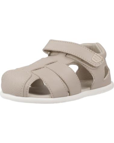 Sandali per Bambino PIRUFIN SANDALIAS NINO PIRUFLEX MODELO PF393 2 COLOR BEIS BEIG