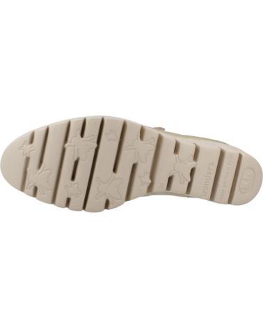 Woman shoes WONDERS ZAPATOS CONFORT MUJER MODELO C33332 COLOR ORO PLATINO PLATINO