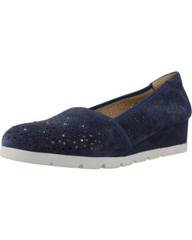 Woman shoes STONEFLY ZAPATOS CONFORT MUJER MODELO MILLY 23 VELOUR COLOR AZUL 144