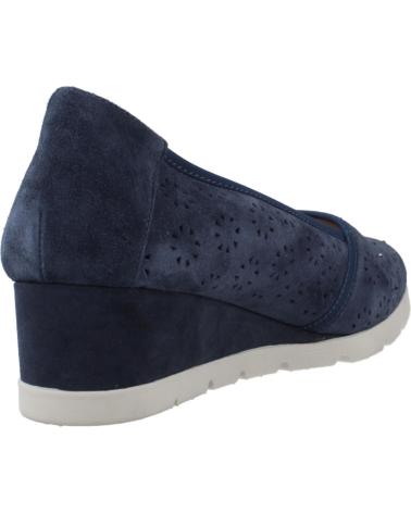Woman shoes STONEFLY ZAPATOS CONFORT MUJER MODELO MILLY 23 VELOUR COLOR AZUL 144