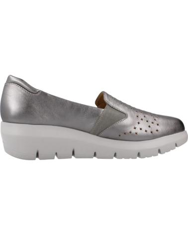 Woman Mocasines STONEFLY MOCASINES MUJER MODELO PLUME 3 LAMINATED LTH COLOR PLATA 1BP