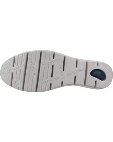 Woman Mocasines STONEFLY MOCASINES MUJER MODELO PLUME 3 LAMINATED LTH COLOR PLATA 1BP