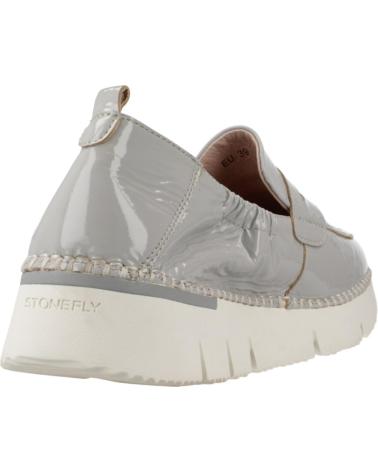 Woman Mocasines STONEFLY MOCASINES MUJER MODELO ELITTE LADY 1 NAPLACK COLOR GRIS 1XO