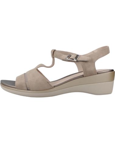 Woman Sandals STONEFLY SANDALIAS MUJER MODELO VANITY III 21 GOAT SUEDE COLOR MARRON 075