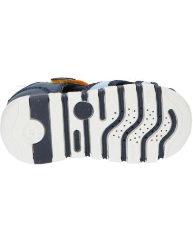 boy Sandals GEOX  B455PB 01454 B SANDAL IUPIDOO CB42V LT NAVY-YELLOW CB42V