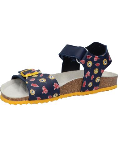 Sandálias de Menino GEOX J028LB 00004 J GHITA C4054 NAVY-YELLOW AZUL