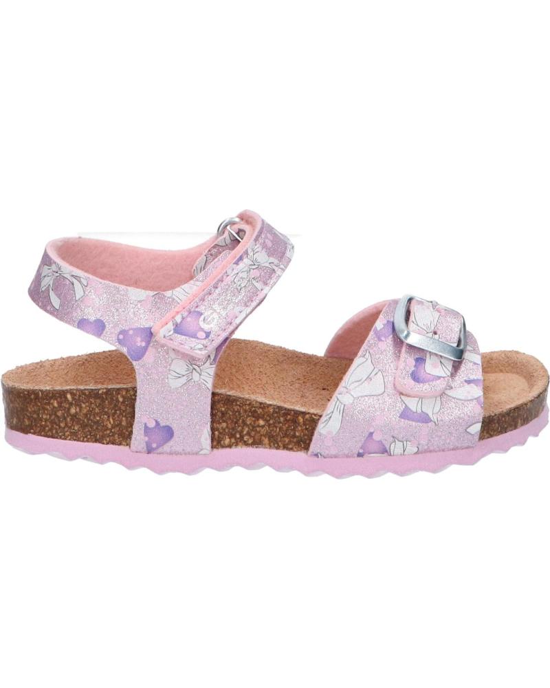 girl Sandals GEOX J028MC 000QD J ADRIEL PINK-LILAC C8842
