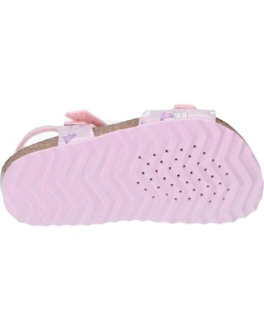 girl Sandals GEOX J028MC 000QD J ADRIEL PINK-LILAC C8842