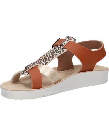Sandali per Bambina GEOX J45EAG 05404 J SANDAL COSTAREI GI C5B2U BISCUIT-PLATINUM
