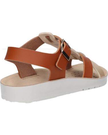 Sandali per Bambina GEOX J45EAG 05404 J SANDAL COSTAREI GI C5B2U BISCUIT-PLATINUM