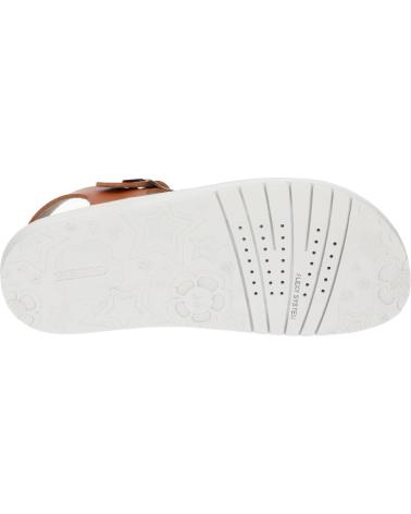 Sandali per Bambina GEOX J45EAG 05404 J SANDAL COSTAREI GI C5B2U BISCUIT-PLATINUM