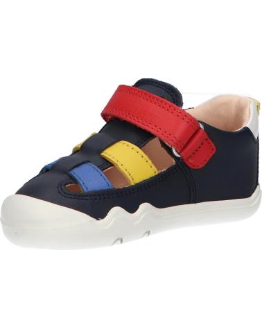 Sandali per Bambino GEOX B555WA 00085 B STEPPIEUP A C4243 NAVY-MULTICOLOR C4243