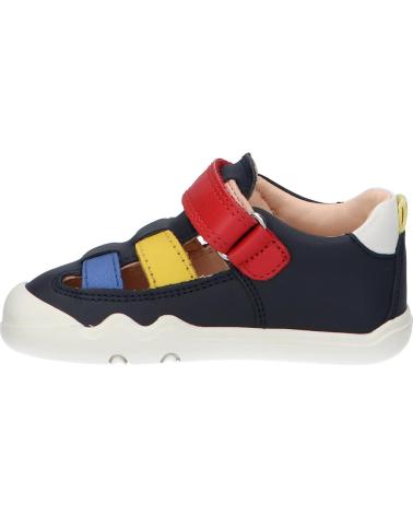 Sandali per Bambino GEOX B555WA 00085 B STEPPIEUP A C4243 NAVY-MULTICOLOR C4243