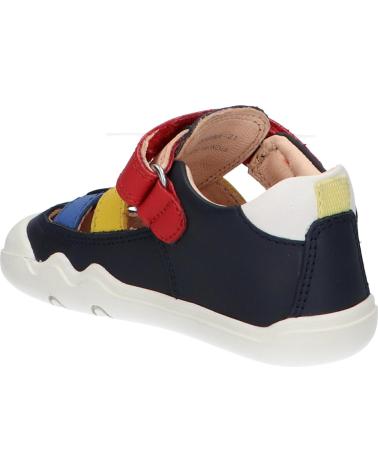 Sandali per Bambino GEOX B555WA 00085 B STEPPIEUP A C4243 NAVY-MULTICOLOR C4243