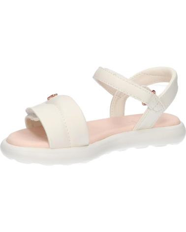 Sandalias de Niña GEOX J55MSD 000BC J SANDAL PUFFYPOP C1058 LT IVORY C1058