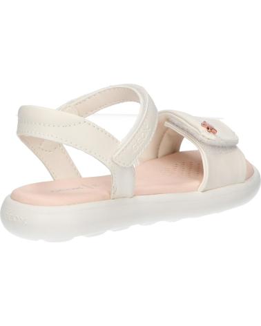 Sandalias de Niña GEOX J55MSD 000BC J SANDAL PUFFYPOP C1058 LT IVORY C1058